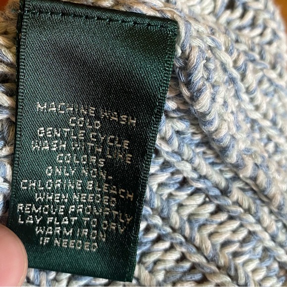 Ralph Lauren Crew Neck Cable Knit Sweater - Picture 6 of 6